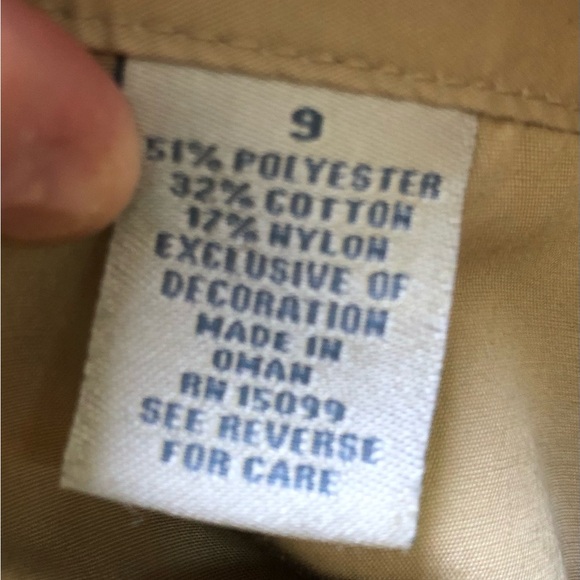 Women's Camel Cargo Pants - Size 9 - Waist 32 - Women's Trousers - Picture 5 of 11